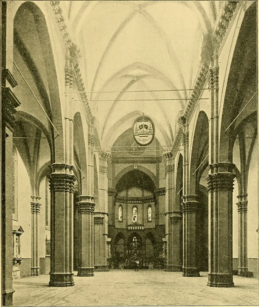 An illustration from A history of architecture in Italy from the time of Constantine to the dawn of the renaissance, 1901, leaf 222