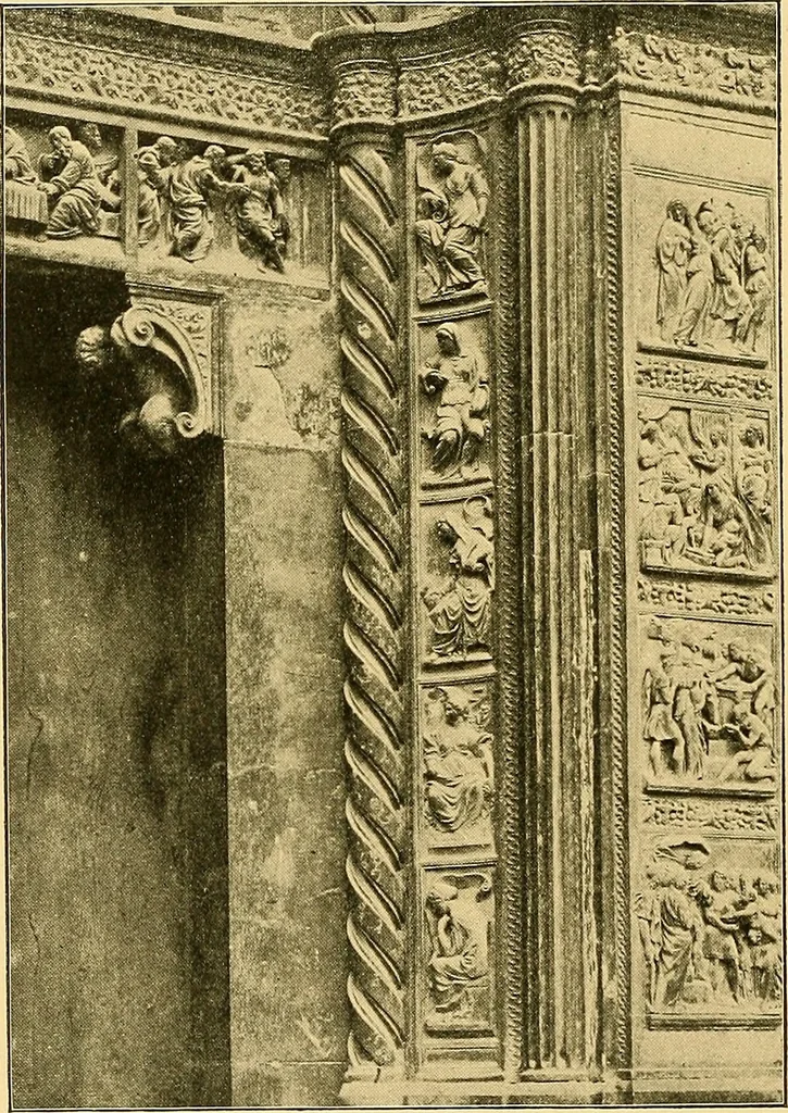 An illustration from A history of architecture in Italy from the time of Constantine to the dawn of the renaissance, 1901, leaf 231