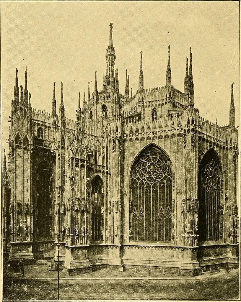An illustration from A history of architecture in Italy from the time of Constantine to the dawn of the renaissance, 1901, leaf 237