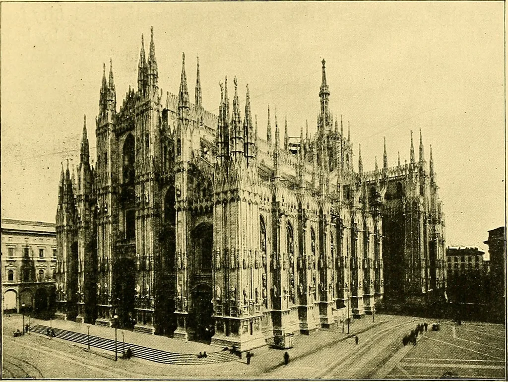 An illustration from A history of architecture in Italy from the time of Constantine to the dawn of the renaissance, 1901, leaf 238