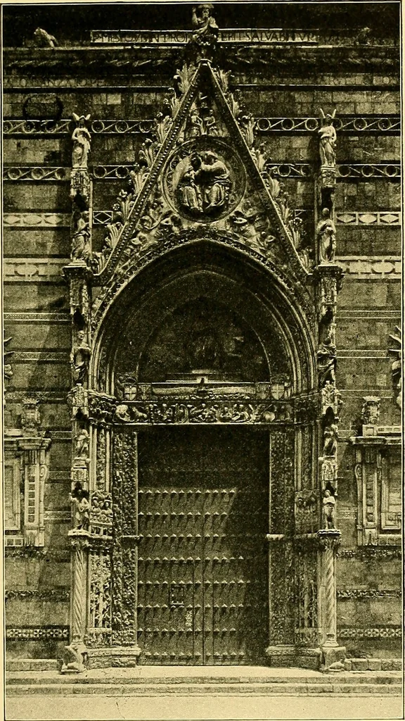 An illustration from A history of architecture in Italy from the time of Constantine to the dawn of the renaissance, 1901, leaf 240