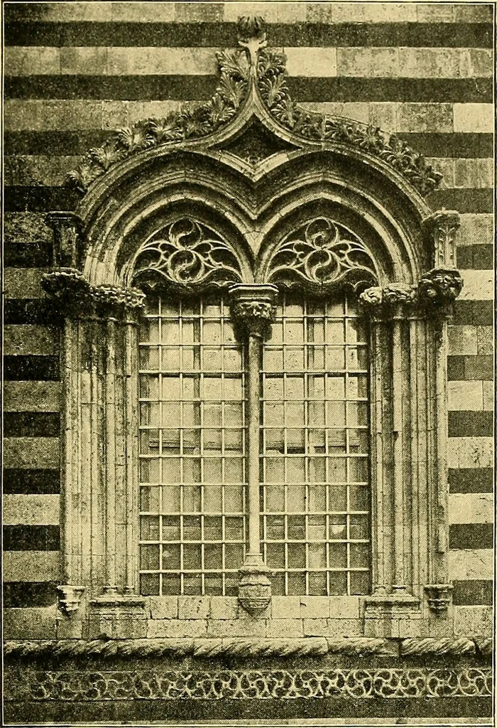 An illustration from A history of architecture in Italy from the time of Constantine to the dawn of the renaissance, 1901, leaf 242