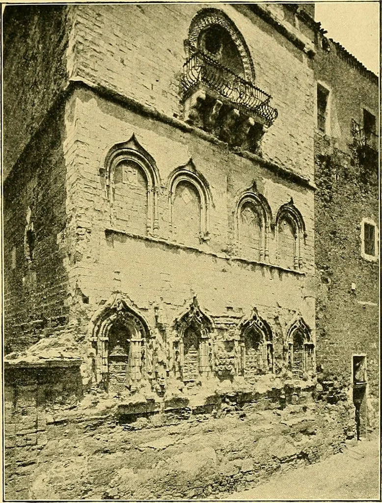 An illustration from A history of architecture in Italy from the time of Constantine to the dawn of the renaissance, 1901, leaf 244