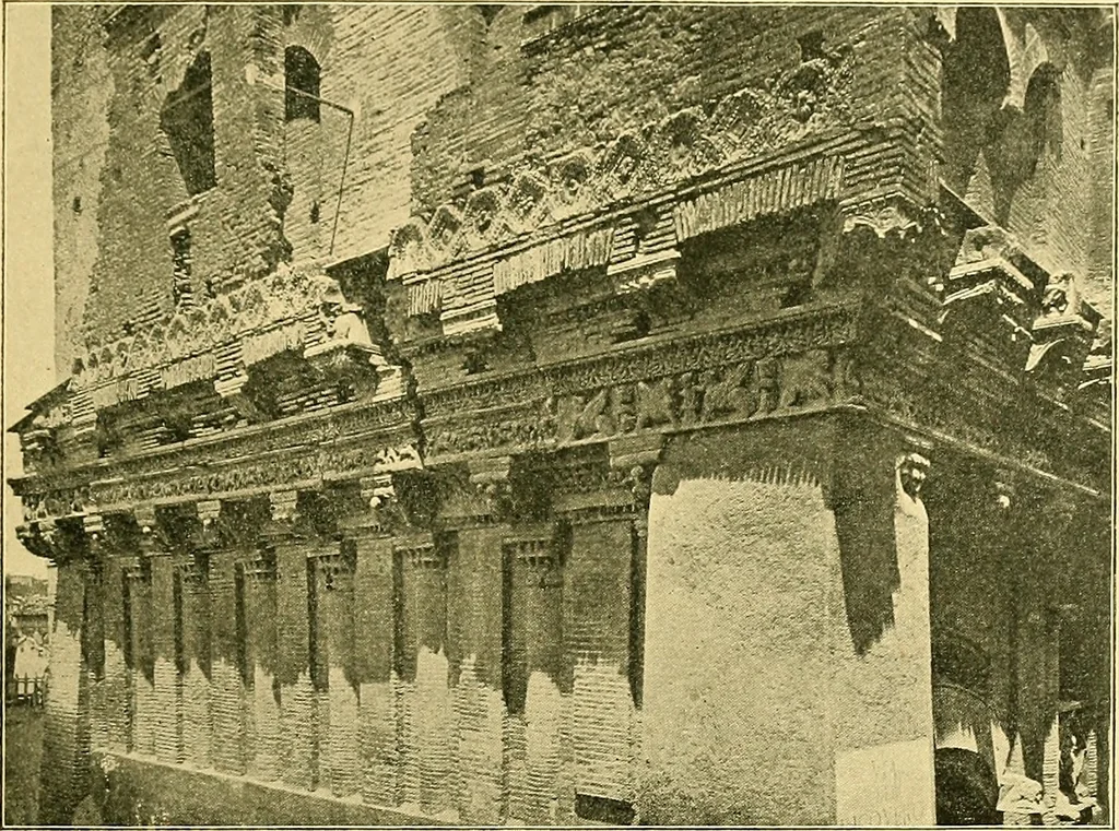 An illustration from A history of architecture in Italy from the time of Constantine to the dawn of the renaissance, 1901, leaf 248