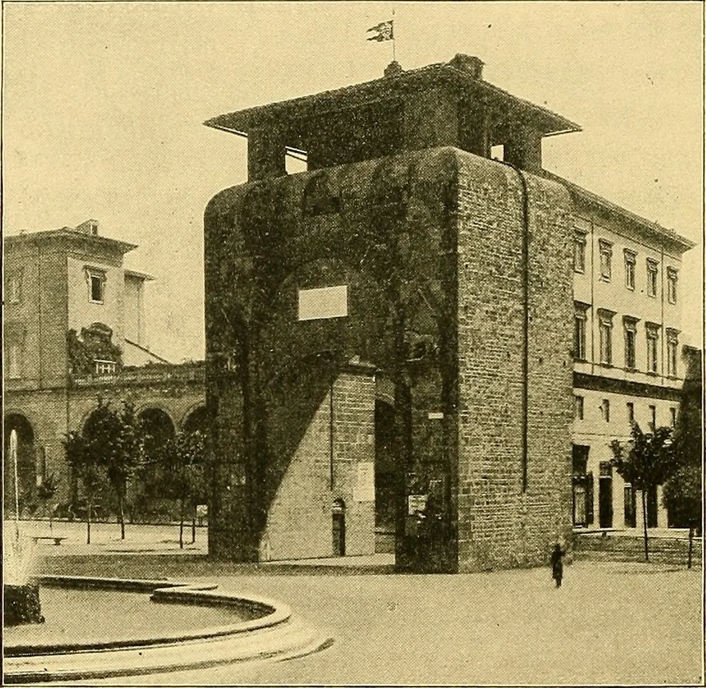 An illustration from A history of architecture in Italy from the time of Constantine to the dawn of the renaissance, 1901, leaf 253