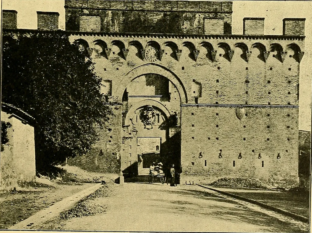 An illustration from A history of architecture in Italy from the time of Constantine to the dawn of the renaissance, 1901, leaf 254