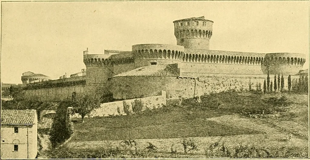 An illustration from A history of architecture in Italy from the time of Constantine to the dawn of the renaissance, 1901, leaf 258