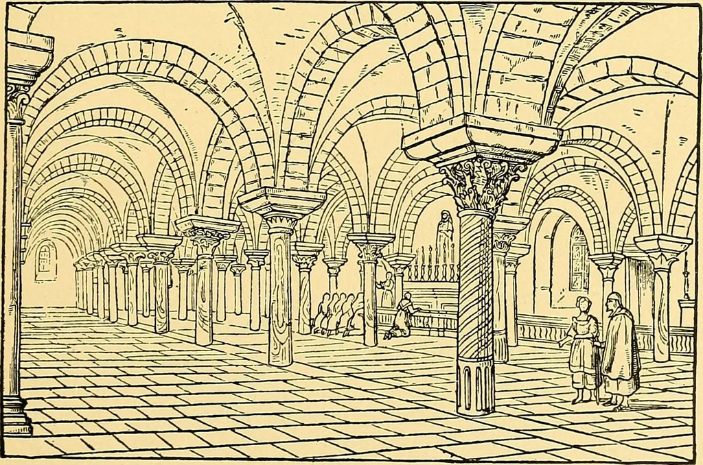 An illustration from A history of architecture in Italy from the time of Constantine to the dawn of the renaissance, 1901, leaf 26