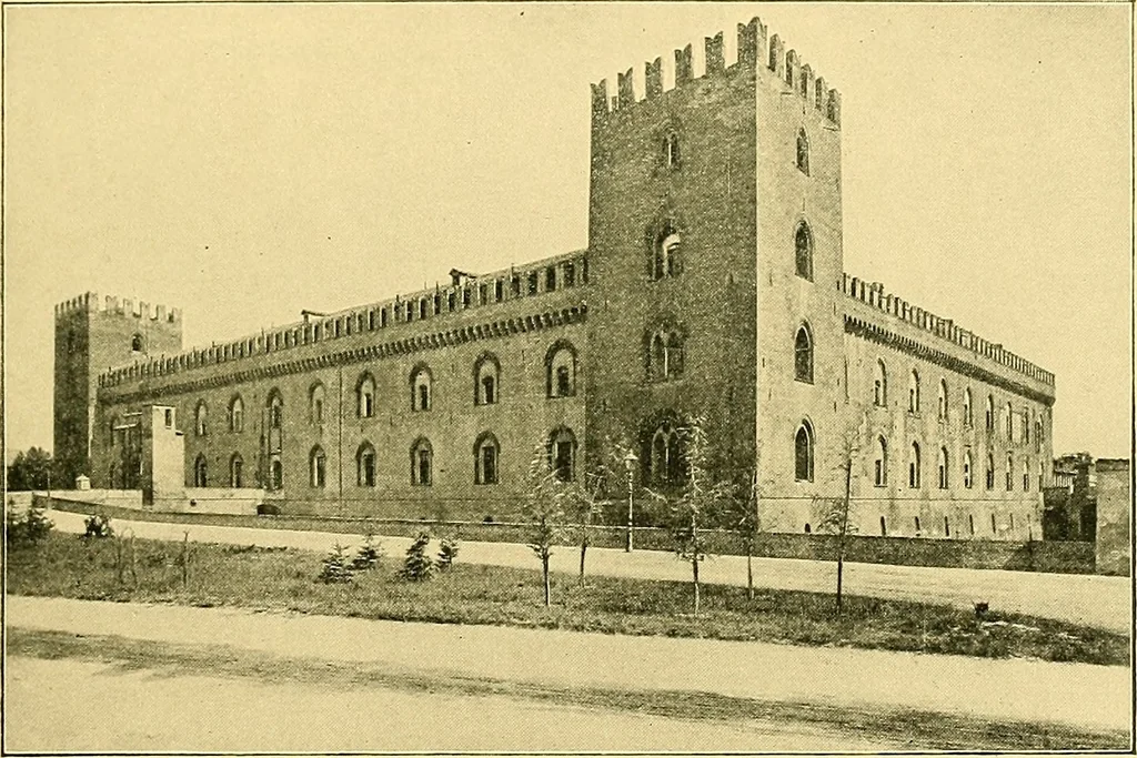 An illustration from A history of architecture in Italy from the time of Constantine to the dawn of the renaissance, 1901, leaf 260