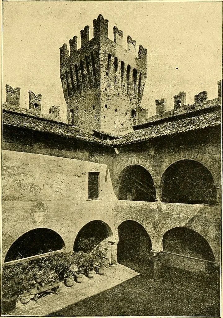 An illustration from A history of architecture in Italy from the time of Constantine to the dawn of the renaissance, 1901, leaf 262
