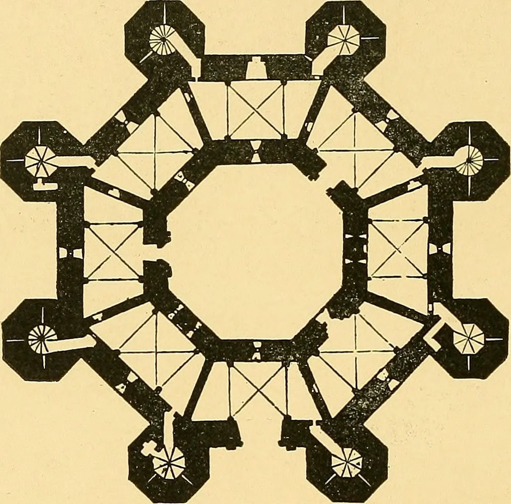 An illustration from A history of architecture in Italy from the time of Constantine to the dawn of the renaissance, 1901, leaf 263