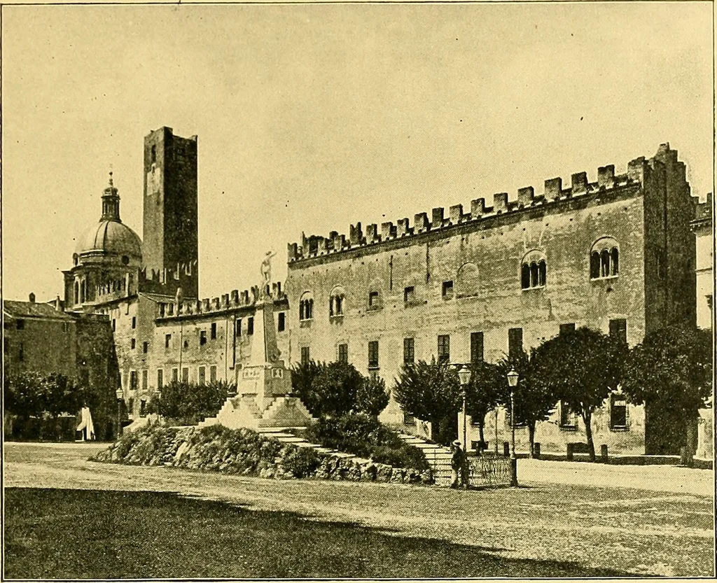 An illustration from A history of architecture in Italy from the time of Constantine to the dawn of the renaissance, 1901, leaf 264