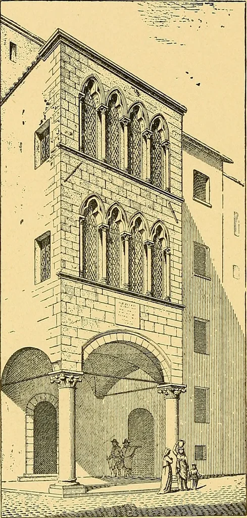 An illustration from A history of architecture in Italy from the time of Constantine to the dawn of the renaissance, 1901, leaf 267