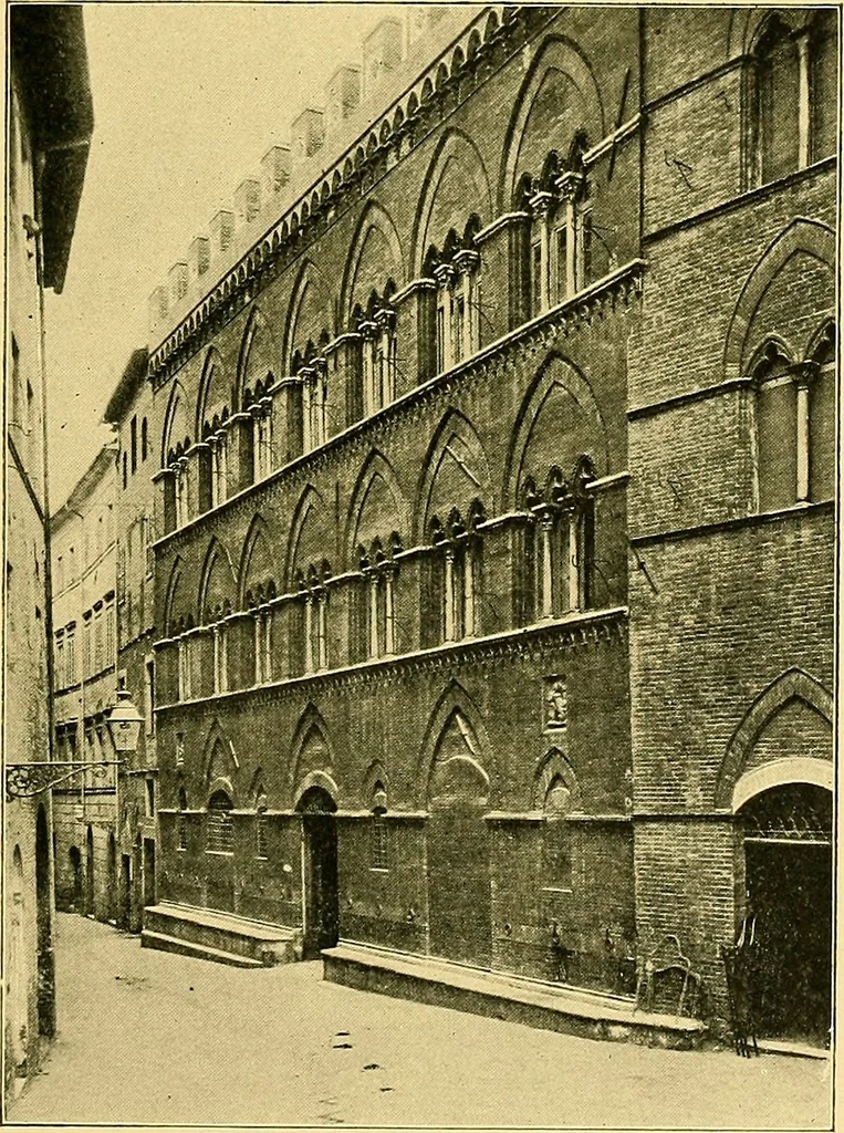 An illustration from A history of architecture in Italy from the time of Constantine to the dawn of the renaissance, 1901, leaf 268