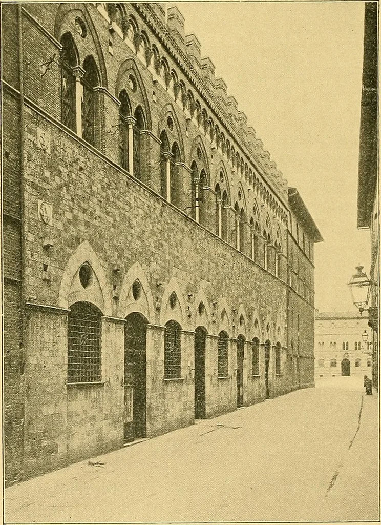 An illustration from A history of architecture in Italy from the time of Constantine to the dawn of the renaissance, 1901, leaf 269