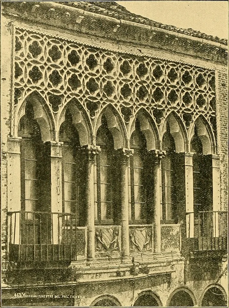 An illustration from A history of architecture in Italy from the time of Constantine to the dawn of the renaissance, 1901, leaf 273
