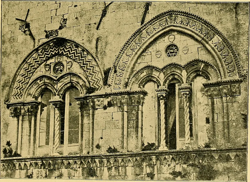 An illustration from A history of architecture in Italy from the time of Constantine to the dawn of the renaissance, 1901, leaf 284