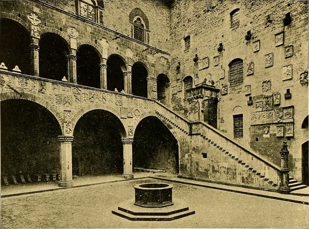 An illustration from A history of architecture in Italy from the time of Constantine to the dawn of the renaissance, 1901, leaf 291