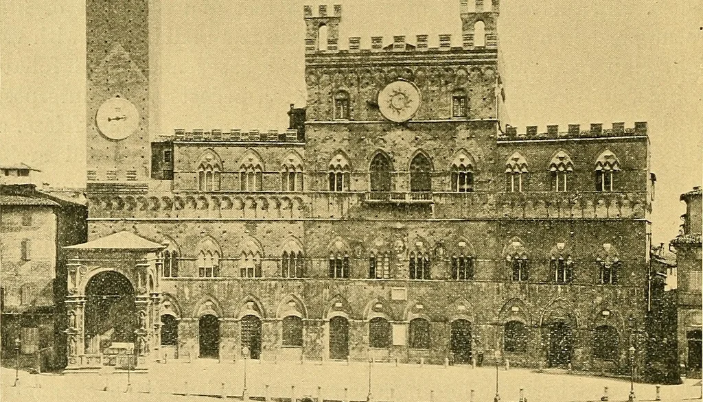 An illustration from A history of architecture in Italy from the time of Constantine to the dawn of the renaissance, 1901, leaf 297