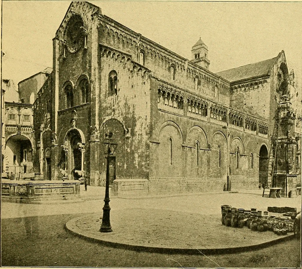 An illustration from A history of architecture in Italy from the time of Constantine to the dawn of the renaissance, 1901, leaf 30