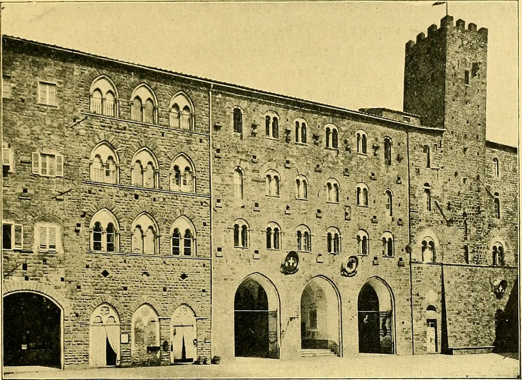 An illustration from A history of architecture in Italy from the time of Constantine to the dawn of the renaissance, 1901, leaf 308