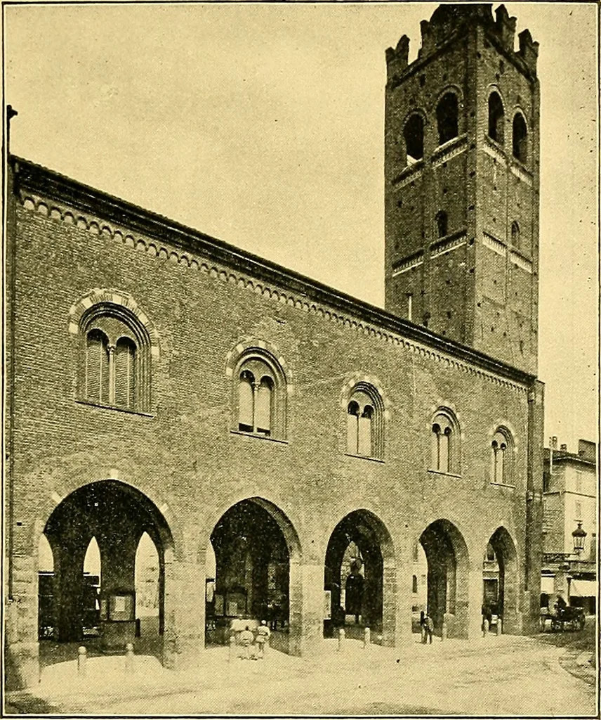 An illustration from A history of architecture in Italy from the time of Constantine to the dawn of the renaissance, 1901, leaf 310
