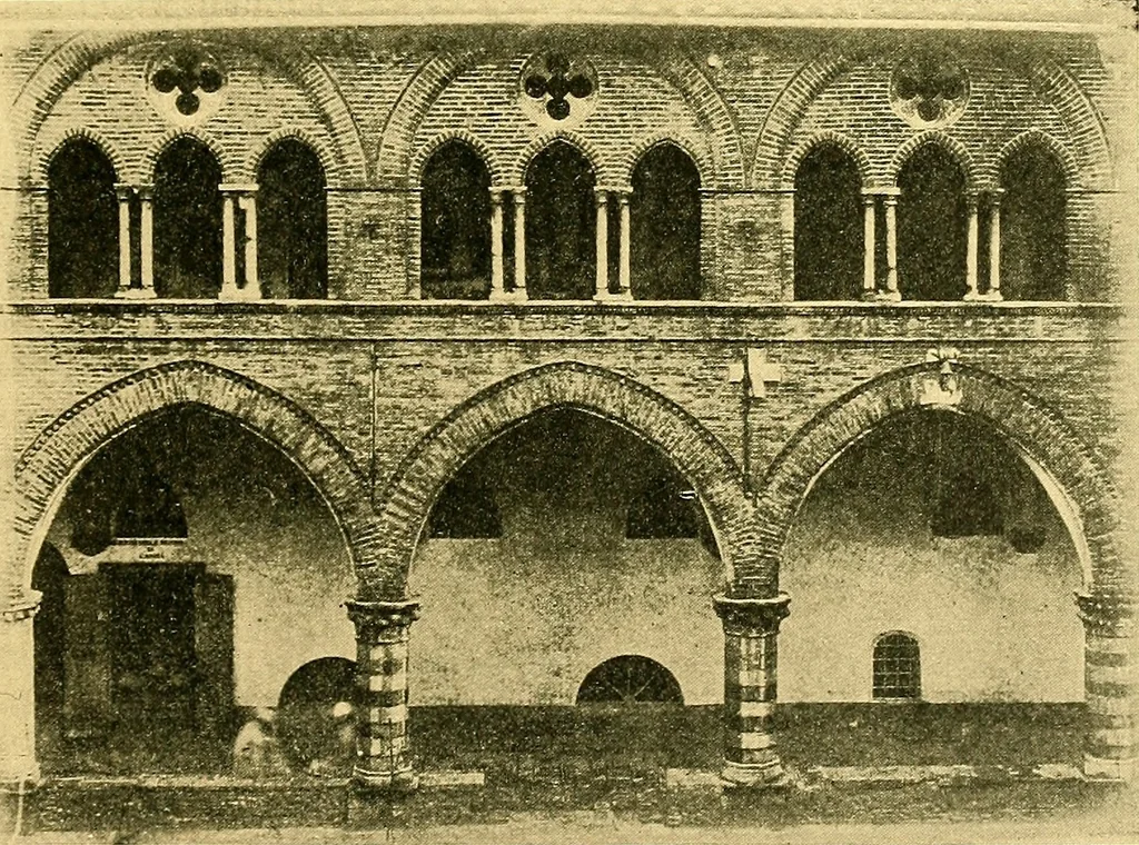 An illustration from A history of architecture in Italy from the time of Constantine to the dawn of the renaissance, 1901, leaf 318