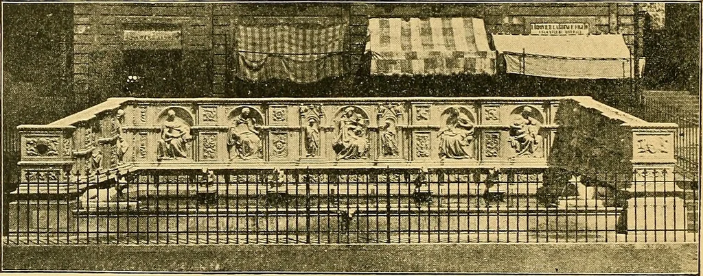 An illustration from A history of architecture in Italy from the time of Constantine to the dawn of the renaissance, 1901, leaf 321