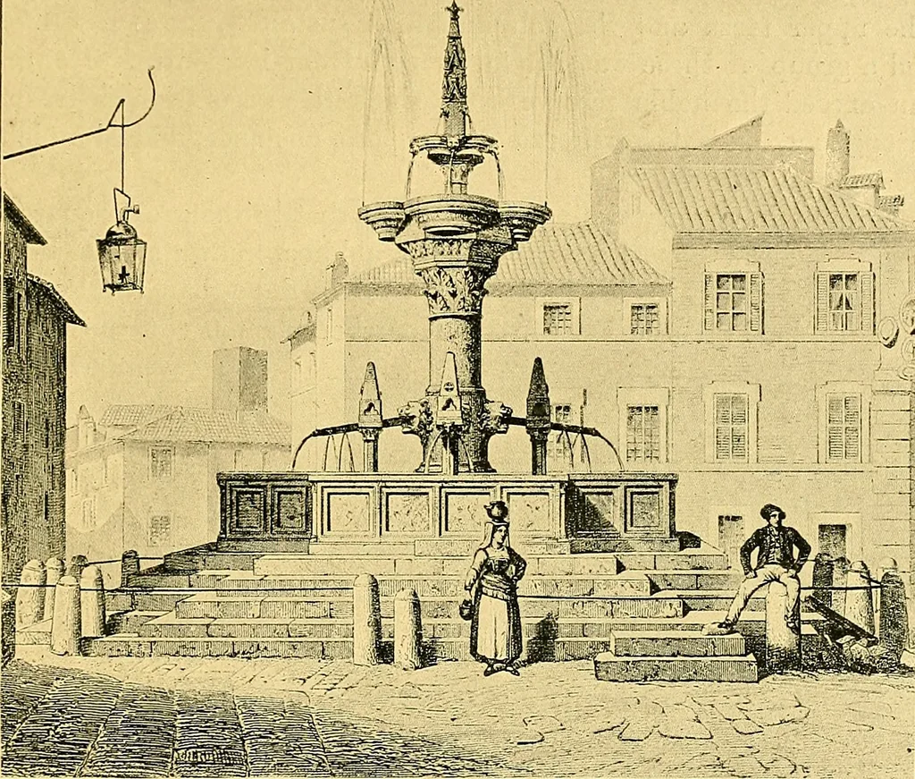 An illustration from A history of architecture in Italy from the time of Constantine to the dawn of the renaissance, 1901, leaf 322