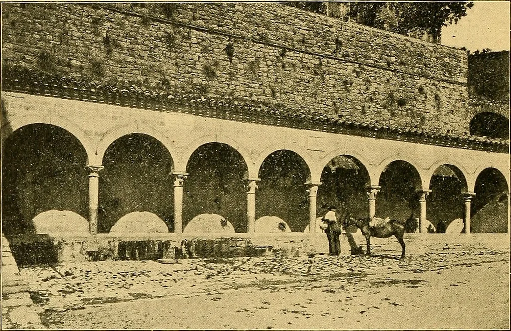 An illustration from A history of architecture in Italy from the time of Constantine to the dawn of the renaissance, 1901, leaf 325