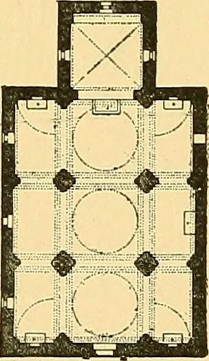 An illustration from A history of architecture in Italy from the time of Constantine to the dawn of the renaissance, 1901, leaf 35