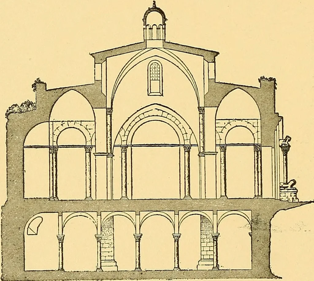An illustration from A history of architecture in Italy from the time of Constantine to the dawn of the renaissance, 1901, leaf 41