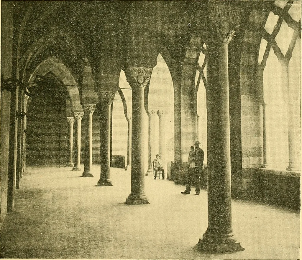 An illustration from A history of architecture in Italy from the time of Constantine to the dawn of the renaissance, 1901, leaf 64