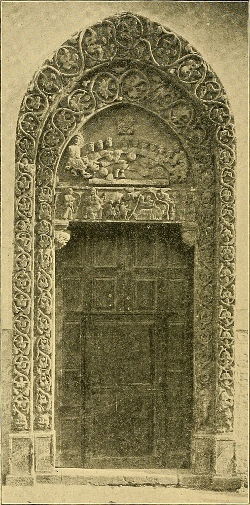 An illustration from A history of architecture in Italy from the time of Constantine to the dawn of the renaissance, 1901, leaf 67