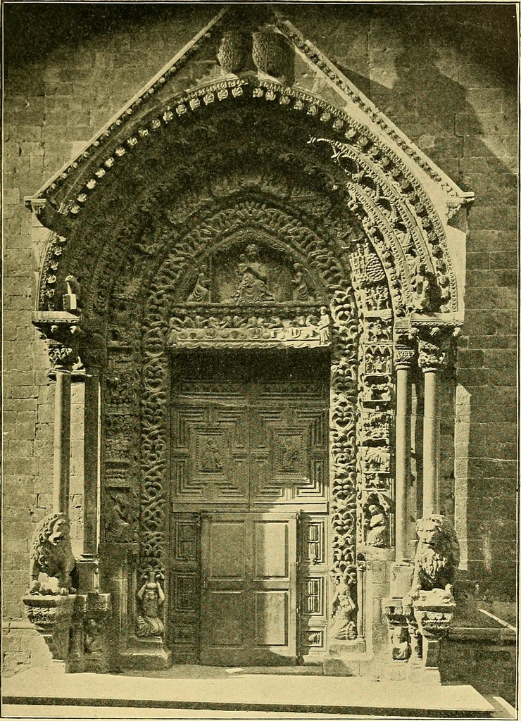 An illustration from A history of architecture in Italy from the time of Constantine to the dawn of the renaissance, 1901, leaf 70