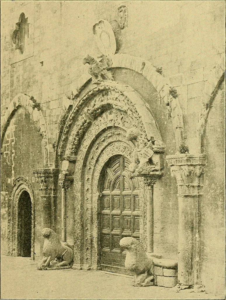 An illustration from A history of architecture in Italy from the time of Constantine to the dawn of the renaissance, 1901, leaf 74