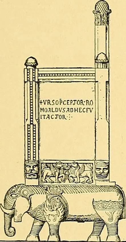 An illustration from A history of architecture in Italy from the time of Constantine to the dawn of the renaissance, 1901, leaf 86