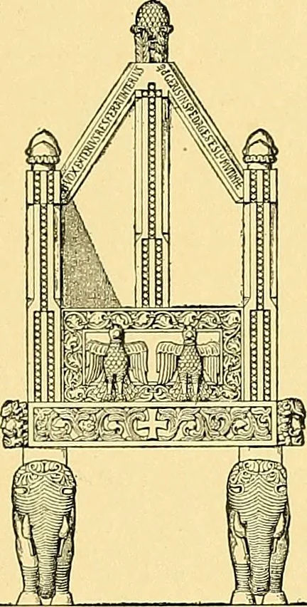 An illustration from A history of architecture in Italy from the time of Constantine to the dawn of the renaissance, 1901, leaf 86