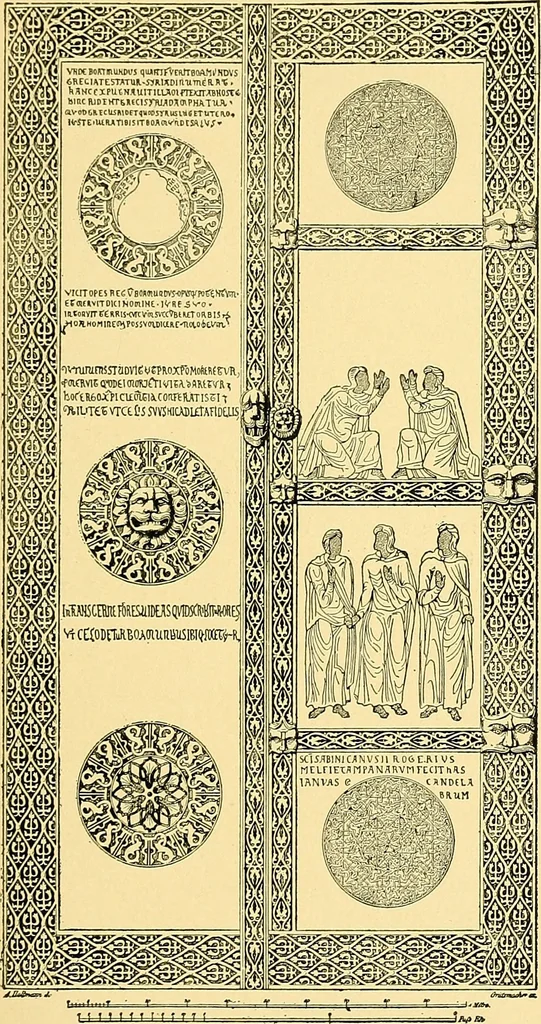 An illustration from A history of architecture in Italy from the time of Constantine to the dawn of the renaissance, 1901, leaf 90
