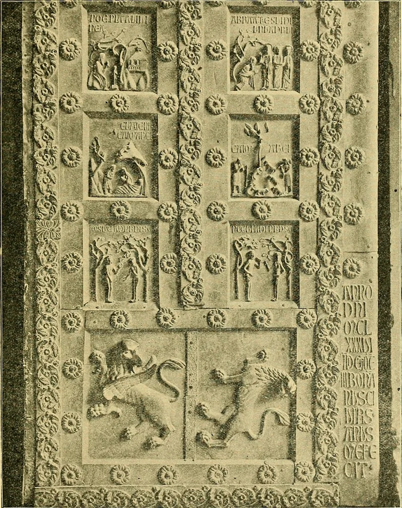 An illustration from A history of architecture in Italy from the time of Constantine to the dawn of the renaissance, 1901, leaf 96