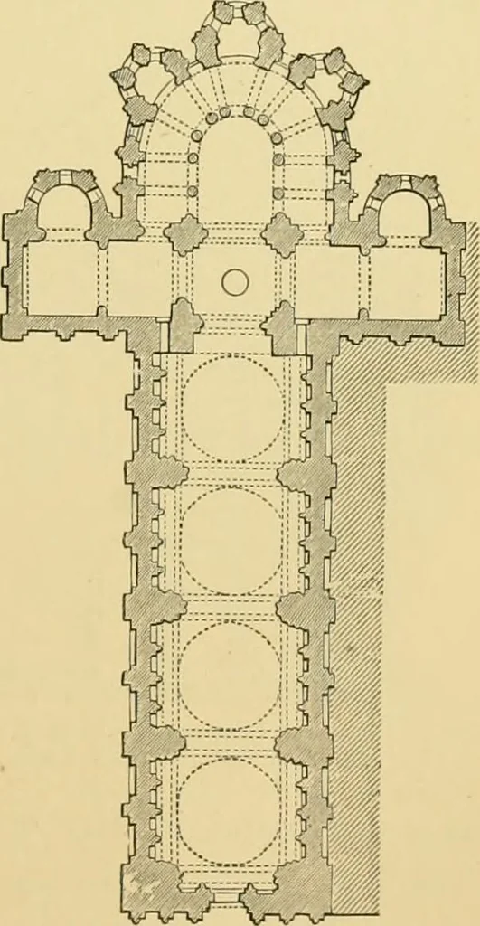 An illustration from A history of architecture in all countries, from the earliest times to the present day, 1902, leaf 102
