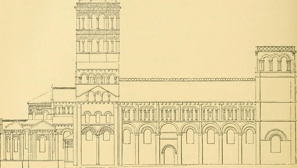 An illustration from A history of architecture in all countries, from the earliest times to the present day, 1902, leaf 109