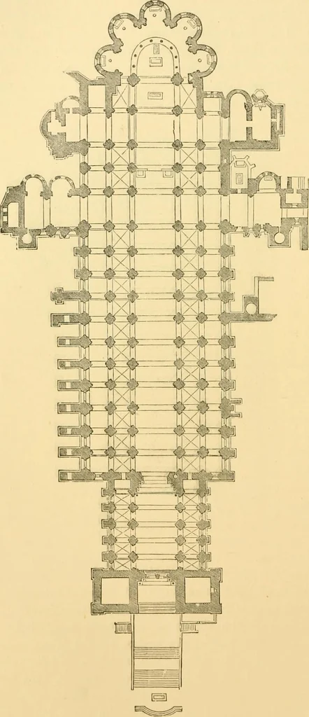 An illustration from A history of architecture in all countries, from the earliest times to the present day, 1902, leaf 117