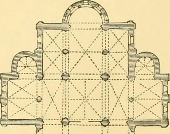 An illustration from A history of architecture in all countries, from the earliest times to the present day, 1902, leaf 131