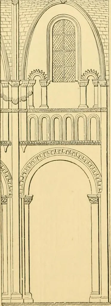 An illustration from A history of architecture in all countries, from the earliest times to the present day, 1902, leaf 135