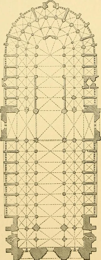 An illustration from A history of architecture in all countries, from the earliest times to the present day, 1902, leaf 151