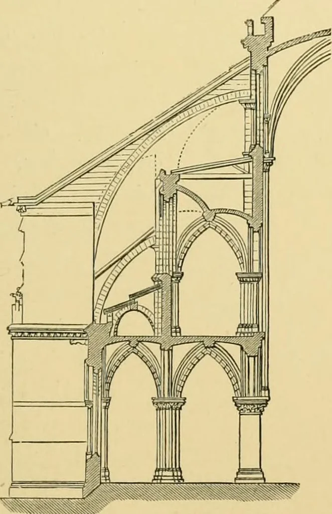An illustration from A history of architecture in all countries, from the earliest times to the present day, 1902, leaf 152