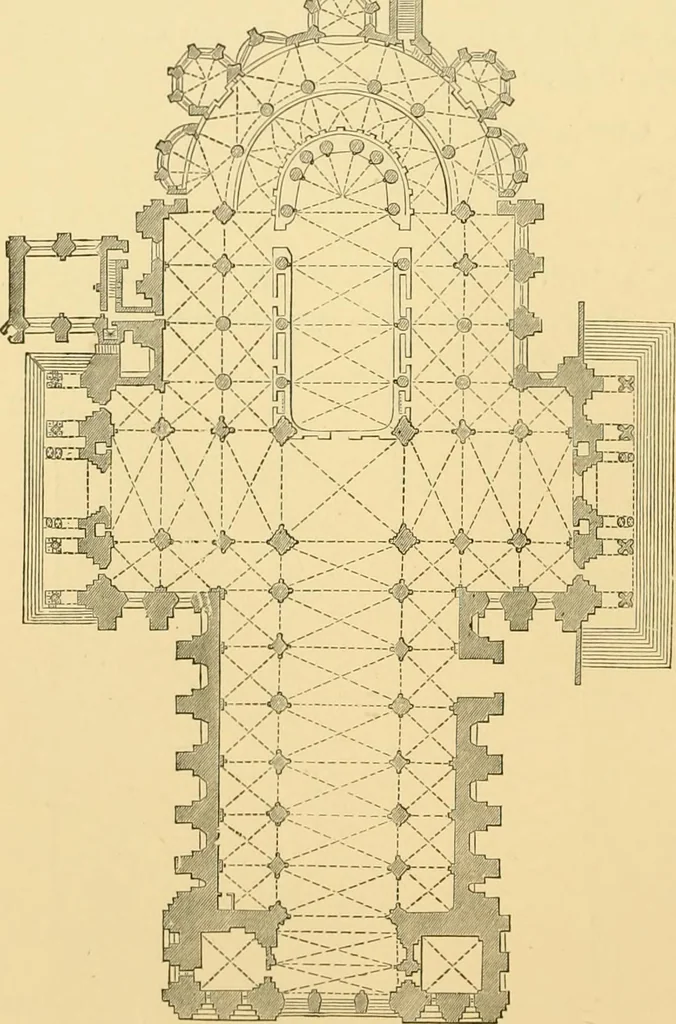 An illustration from A history of architecture in all countries, from the earliest times to the present day, 1902, leaf 153