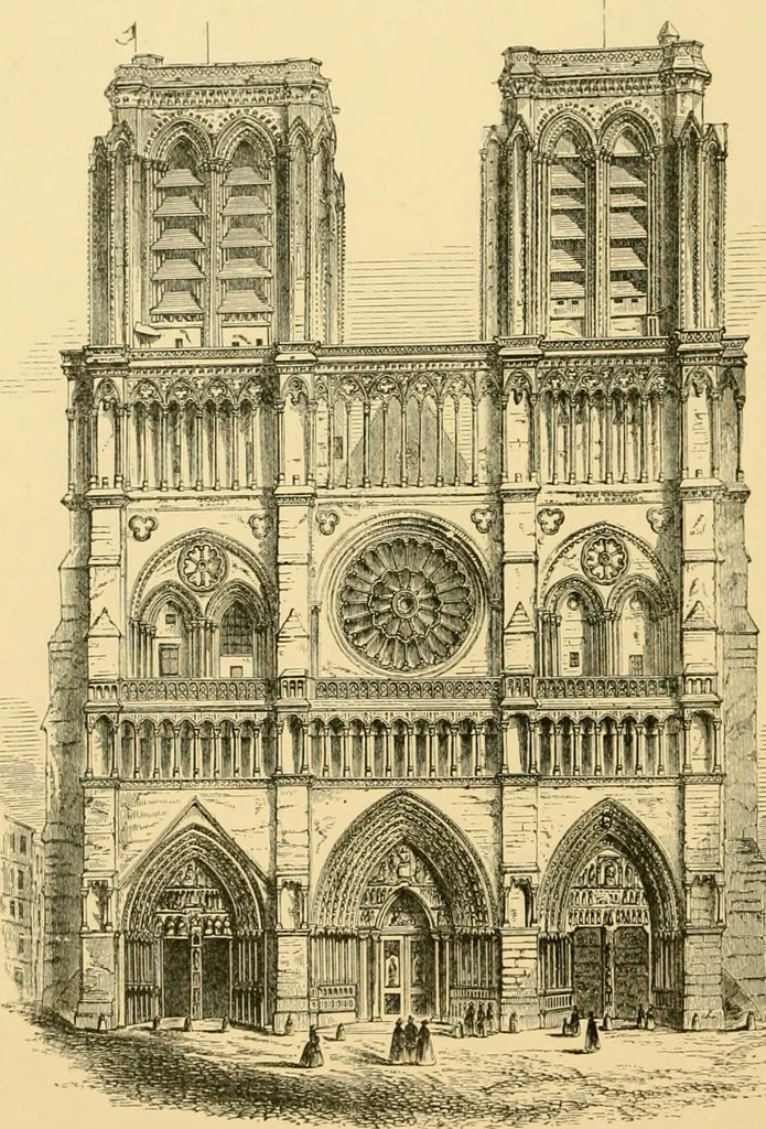 An illustration from A history of architecture in all countries, from the earliest times to the present day, 1902, leaf 155
