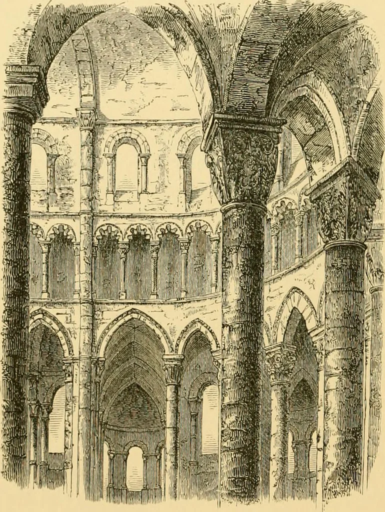 An illustration from A history of architecture in all countries, from the earliest times to the present day, 1902, leaf 173